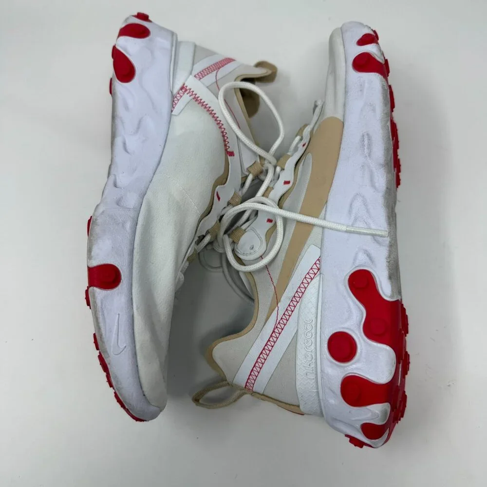Nike Women's React‎ Element 55 White Desert Ember Size 9